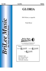 Gloria SSA choral sheet music cover
